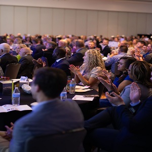 A professional rider on a horse